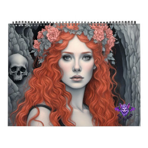 Ivy and Bat Collectible Fine Art Kalender
