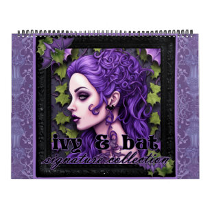 Ivy and Bat Signature Collection Art-Kalender Kalender