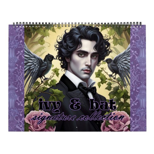 Ivy and Bat Signature Collection Art-Kalender Kalender (Titelbild)