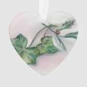 Ivy and Holly Christmas Ornament (Rückseite)