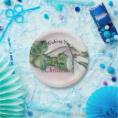 Ivy and Holly Christmas Pappteller (Party)