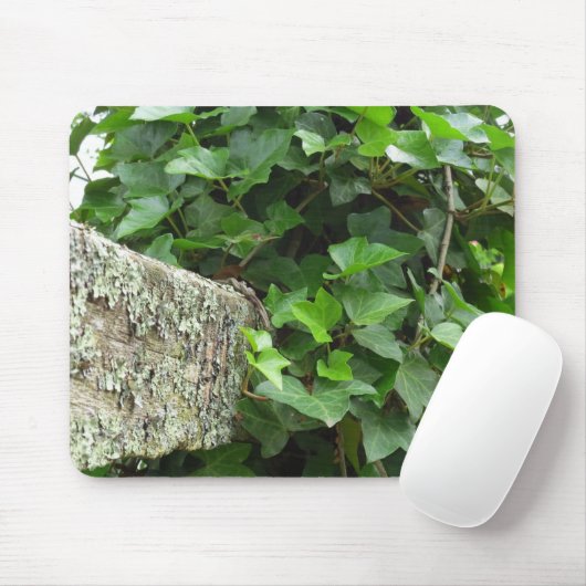 Ivy and Lichens - Martha's Vineyard Mousepad (Mit Mouse)