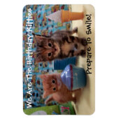Ivy and Parker's Birthday Magnet - Katze / Kitten (Vertikal)