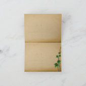 Ivy and Willow Wedding Vielen Dank Anmerkungen Dankeskarte (Innenseite)