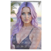 Ivy Bat Swimsuit Pinup Collectable Art Calendar Kalender (Jan 2027)