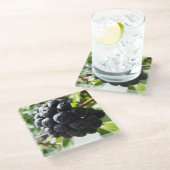 Ivy Berries Glass Untersetzer (Schrägansicht)