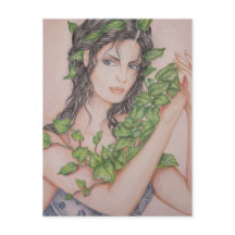 Ivy Bride Girl Portrait Kunstvoll wandern im Valle