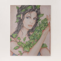 Ivy Bride Girl Portrait Kunstvoll wandern im Valle