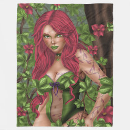 Ivy, das giftige Mädchen Fleecedecke