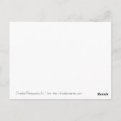 Ivy Door Postkarte (Rückseite)