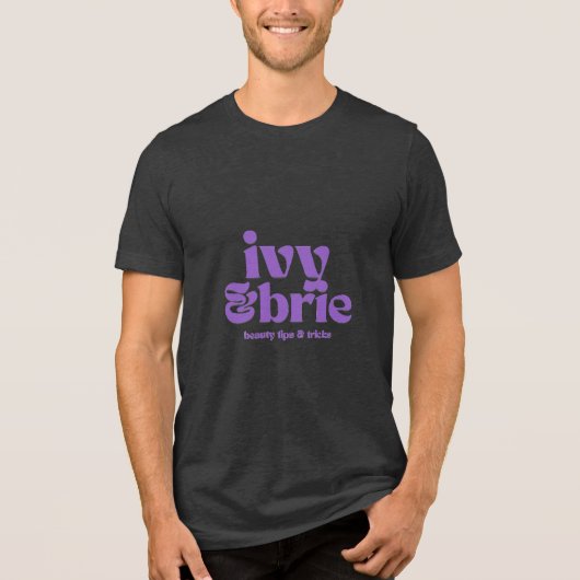 Ivy Ebrie Beauty And Tricks T-Shirt Tri-Blend Shirt (Vorderseite)