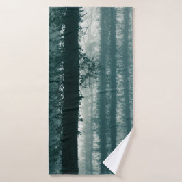 Ivy Forest Nature Foto Badehandtuch