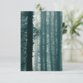 Ivy Forest Nature Foto Karte (Stehend Vorderseite)