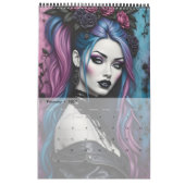 Ivy Gothic Fashion Collvable Art Calendar Kalender (Feb 2027)