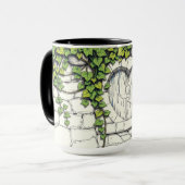 Ivy Heart Window Rainy Day Tales Boy Tasse (Vorderseite Links)