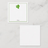 Ivy Leaf Mitteilungskarte (Vorne/Hinten)