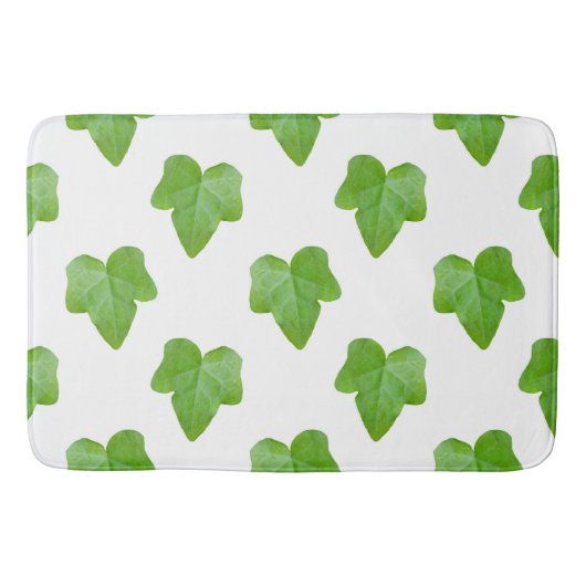Ivy Leaf Pattern Badematte (Vorderseite)