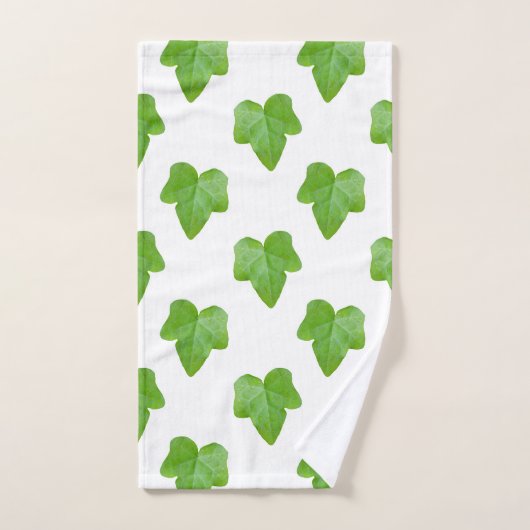 Ivy Leaf Pattern Badhandtuch Set (Handtuch)