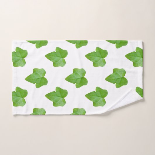Ivy Leaf Pattern Badhandtuch Set (Handtuch)