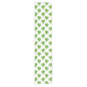 Ivy leaf Pattern Kurzer Tischläufer (Vorderseite)