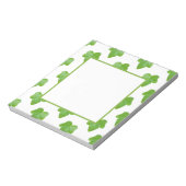 Ivy leaf Pattern Notizblock (Rotiert)