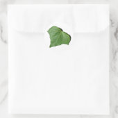 Ivy Leaf Runder Aufkleber (Tasche)