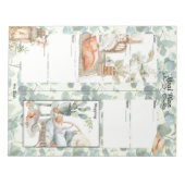 Ivy League 7 Day Blank Meal Planner Notizblock (Vorderseite)