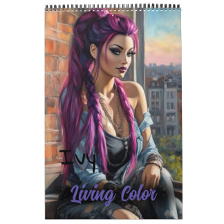 Ivy Living Colour Pinup Maggiore Kalender