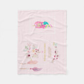 IVY - Mädchenname Bedeutung Geschenk Gegenstand - Fleecedecke (Vorderseite)