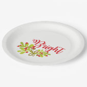 Ivy Merry & Bright Holidays Hostess Party Pappteller (Schrägansicht)