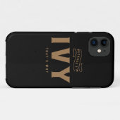 Ivy Name Personalisiert Ivy Geburtsname Ivy Case-Mate iPhone Hülle (Rückseite (Horizontal))