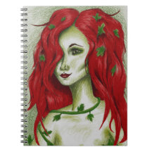 Ivy Nymph Redhead Frau Pixie Fantasy Art