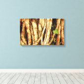 Ivy on Oak Leinwanddruck (Insitu (Holzboden))