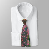 Ivy on the tree with Motto - Neck Tie Krawatte (Gebunden)