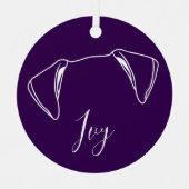 Ivy Ornament (Paw Prints) (Vorderseite)