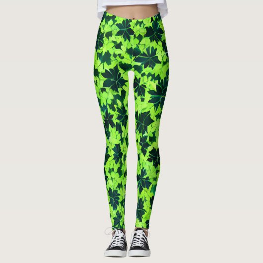 Ivy Pattern Leggings (Vorderseite)