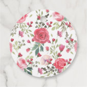 Ivy Rose Baby Dusche Vielen Dank Geschenkanhänger (Rückseite)