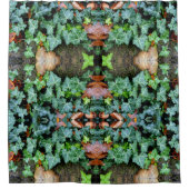 Ivy und Felsstein Duschvorhang (Vorderseite)