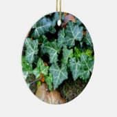 Ivy und Felsstein Keramik Ornament (Rechts)
