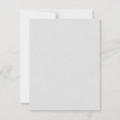 Ivy und Fern Greenerity Wedding Save the Date (Rückseite)