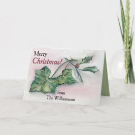 Ivy und Heilige Personalisierte Weihnachten