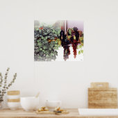 Ivy und Traubenschneide Poster (Küche)
