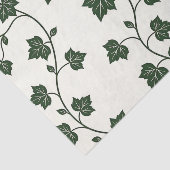 Ivy Vine Seamless Pattern Classic Green Seidenpapier (Ausschnitt)