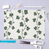 Ivy Vine Seamless Pattern Classic Green Seidenpapier (Handwerk)