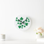 Ivy Vines Runde Wanduhr (Zuhause)