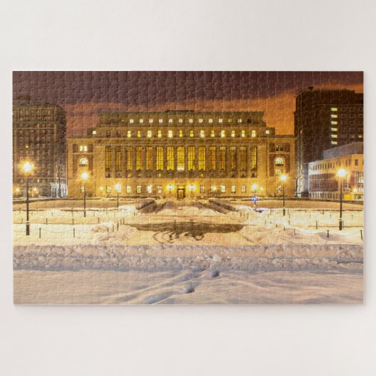 Ivy Winter 1014-Stück-Puzzle. Puzzle (Horizontal)