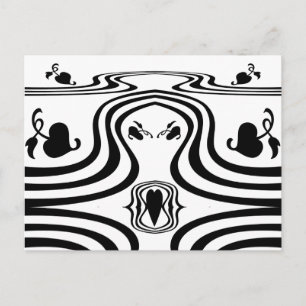 Ivy Woman Postkarte