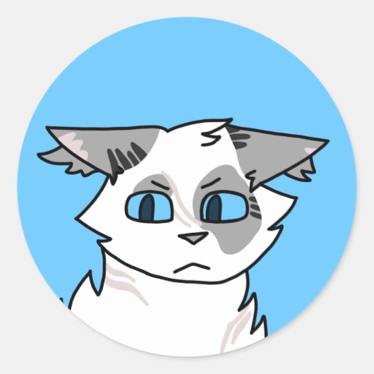 Ivypool Round Sticker (Vorderseite)