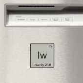Iw — Wundity Wolf Chemistry Element Symbol Meme T Magnet (In Situ (Geschirrspüler))