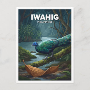 Iwahig Fluss und Waldreservat Puerto Princesa Postkarte